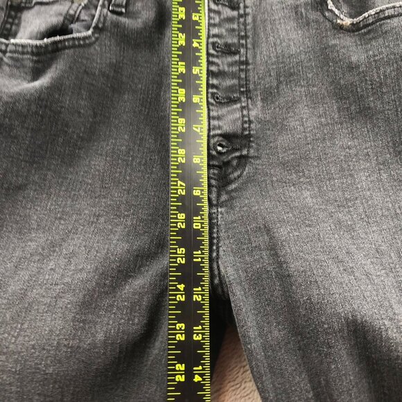 Aeropostale Womens Jeans Size 14R Super High Rise Curvy Jegging Skinny Distress - Picture 7 of 16